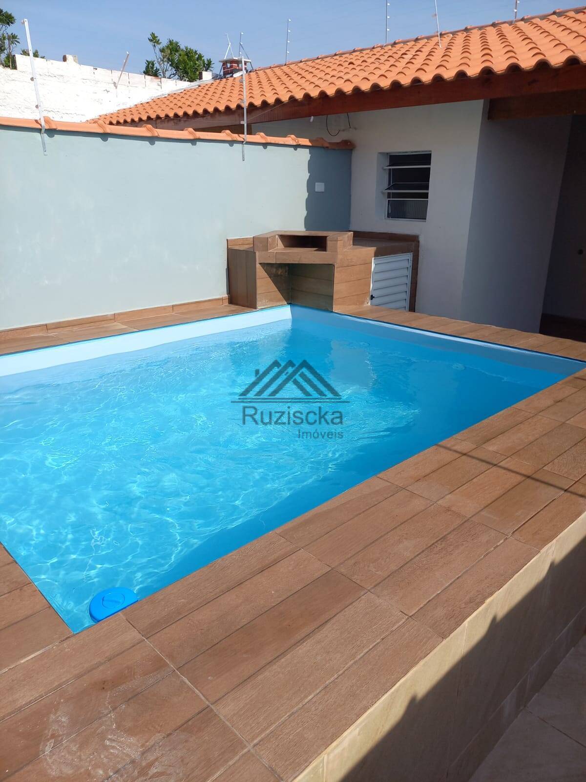 CASA COM PISCINA A VENDA EM ITANHAEM A1200M DO MAR - JD GUACYRA. — foto 10