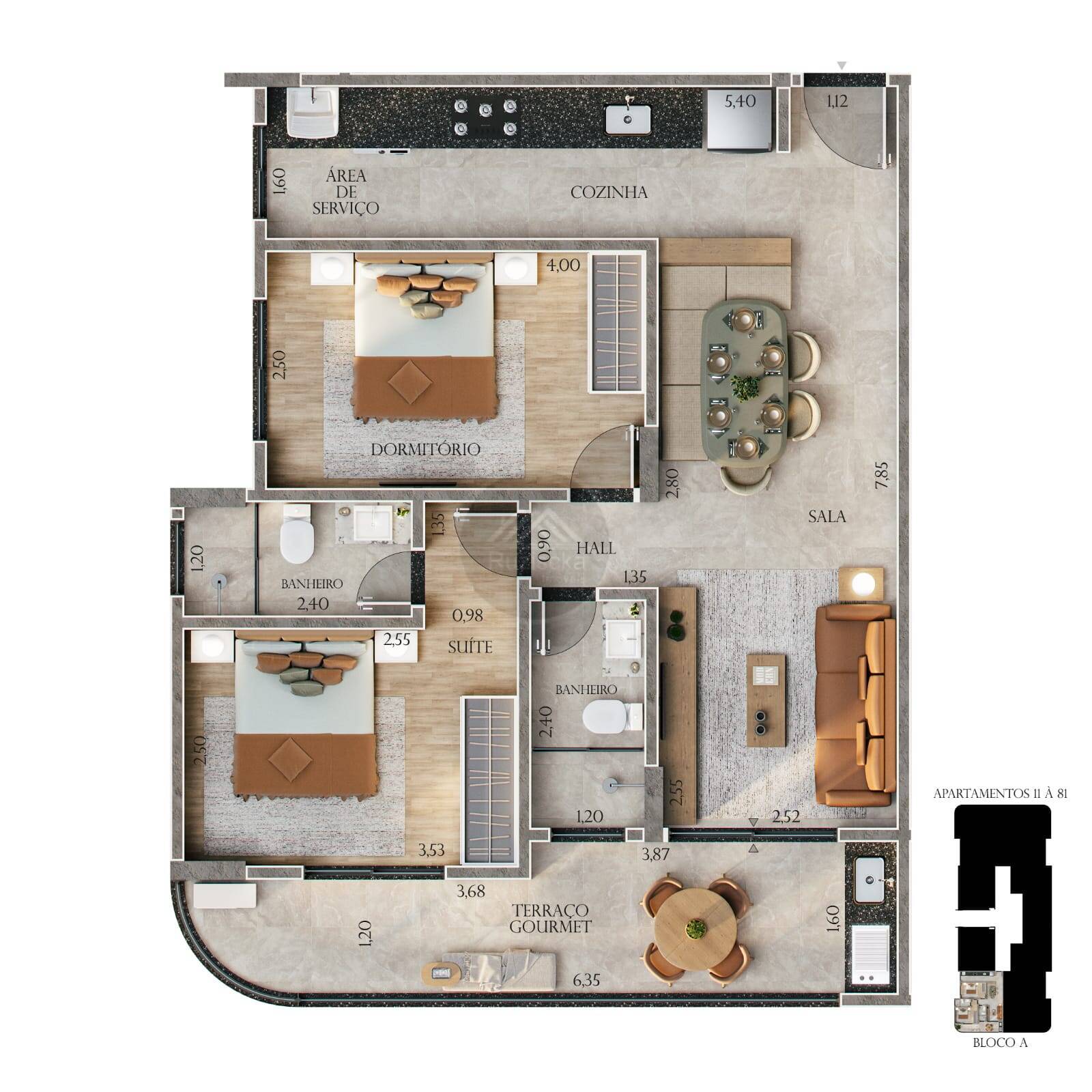 Apartamento, 1 quarto - Foto 22