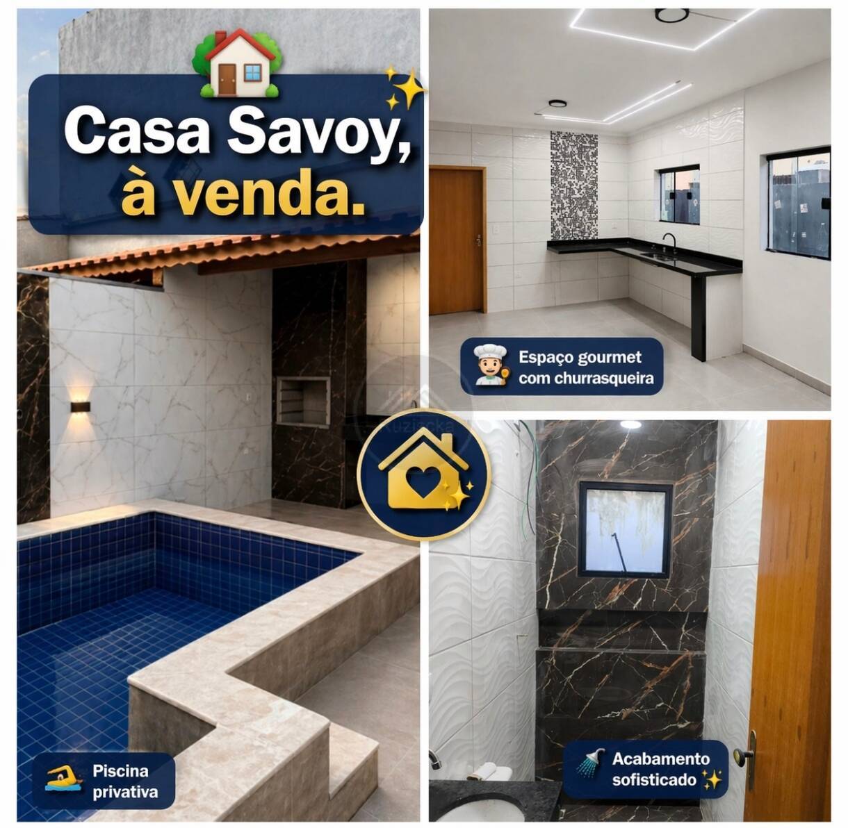 Casa, 2 quartos, 66 m² - Foto 1